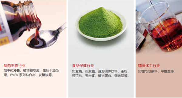 低温真空带式干燥机适用物料